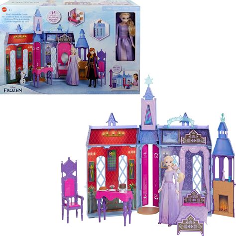 elsa toy house|frozen arendelle doll house furniture.